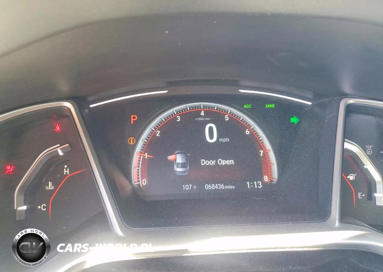 2019 Honda Civic Sport VIN:19XFC2F88KE040444 - 9