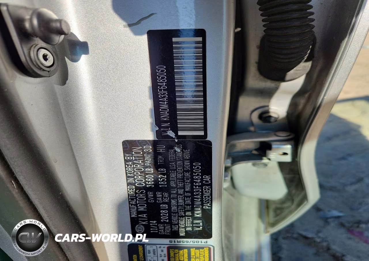 2015 Kia Rio Lx VIN:KNADM4A33F6485050 - 12
