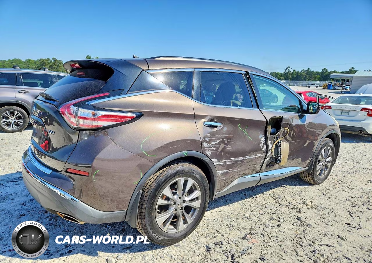 2015 Nissan Murano Sv VIN:5N1AZ2MGXFN285410 - 3