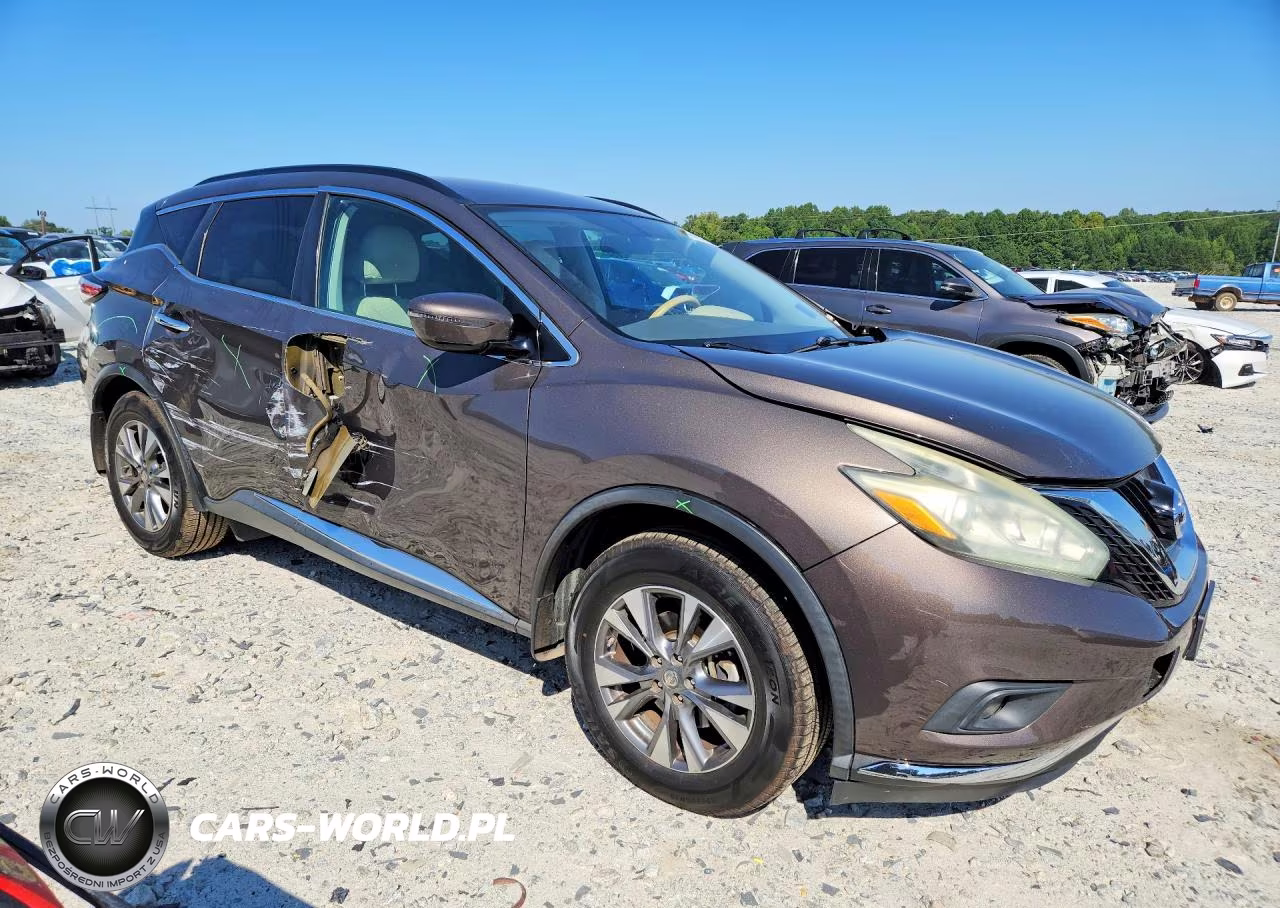 2015 Nissan Murano Sv VIN:5N1AZ2MGXFN285410 - 4