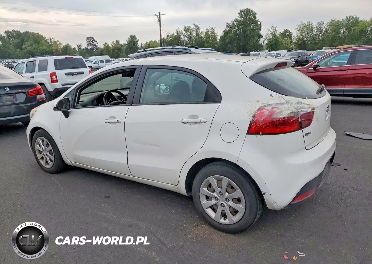 2012 Kia Rio Lx VIN:KNADM5A35C6066425 - 2