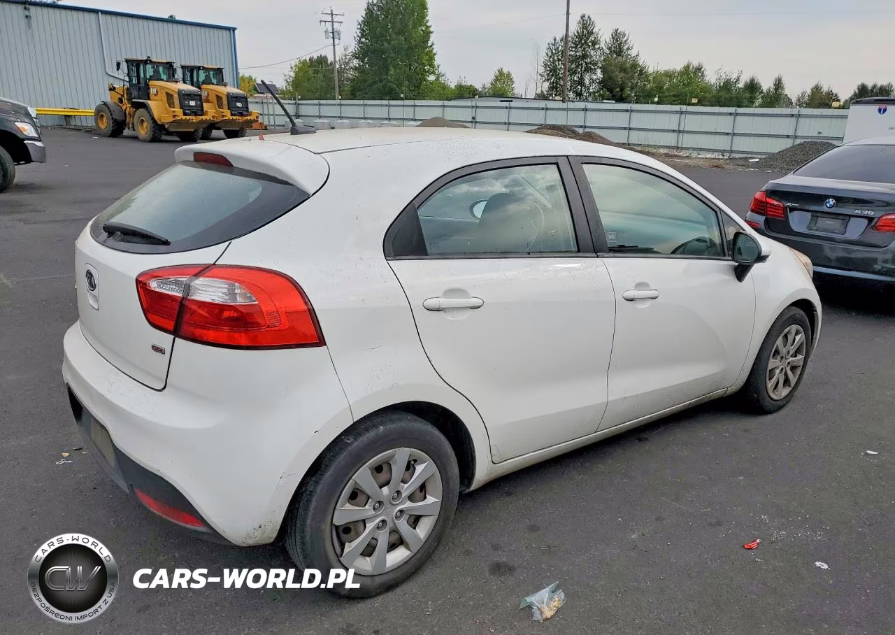 2012 Kia Rio Lx VIN:KNADM5A35C6066425 - 3