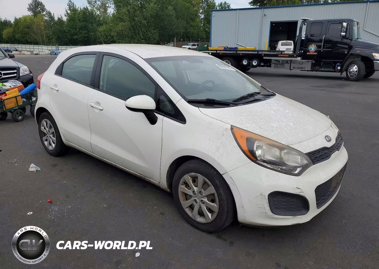 2012 Kia Rio Lx VIN:KNADM5A35C6066425 - 4