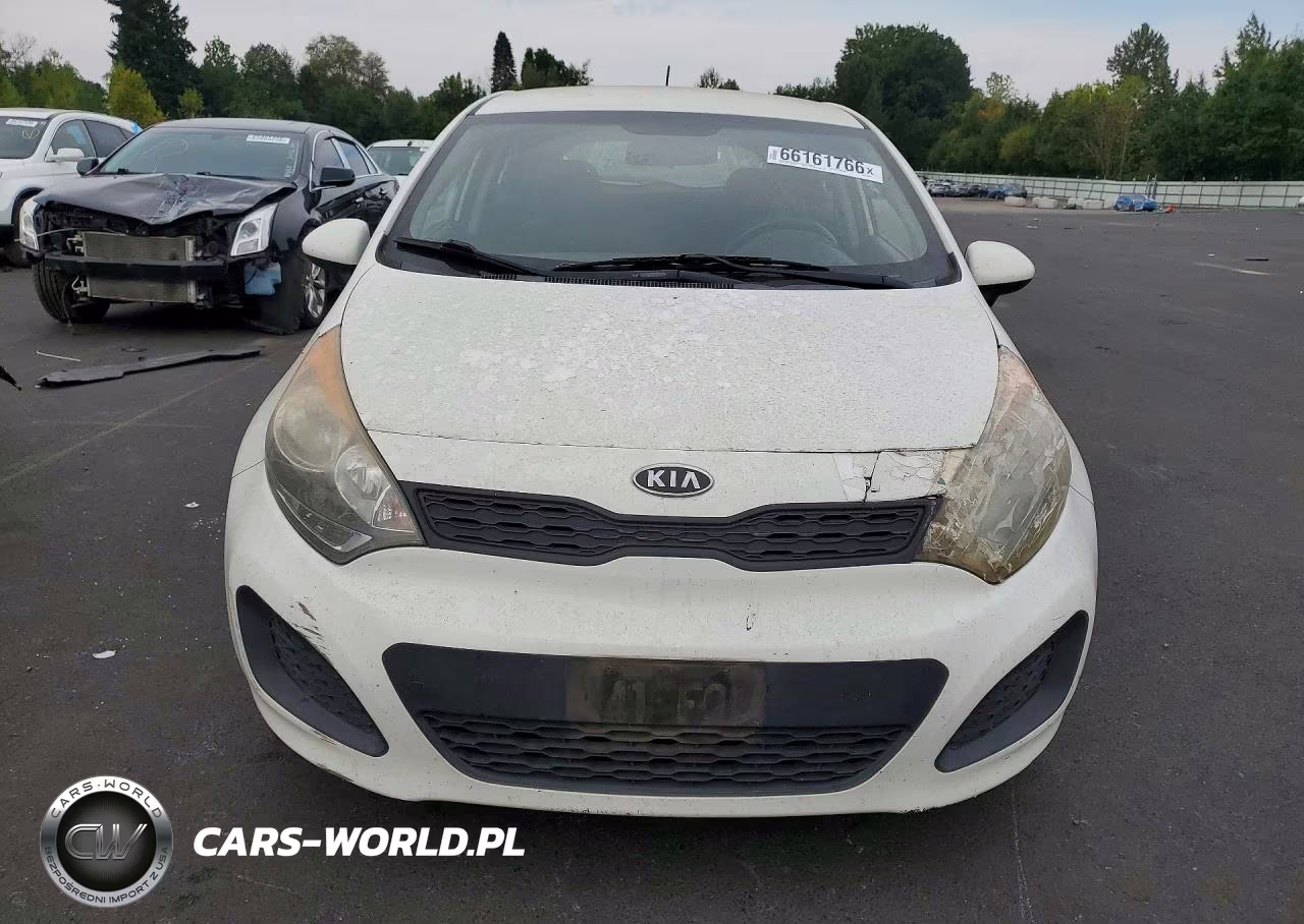 2012 Kia Rio Lx VIN:KNADM5A35C6066425 - 5