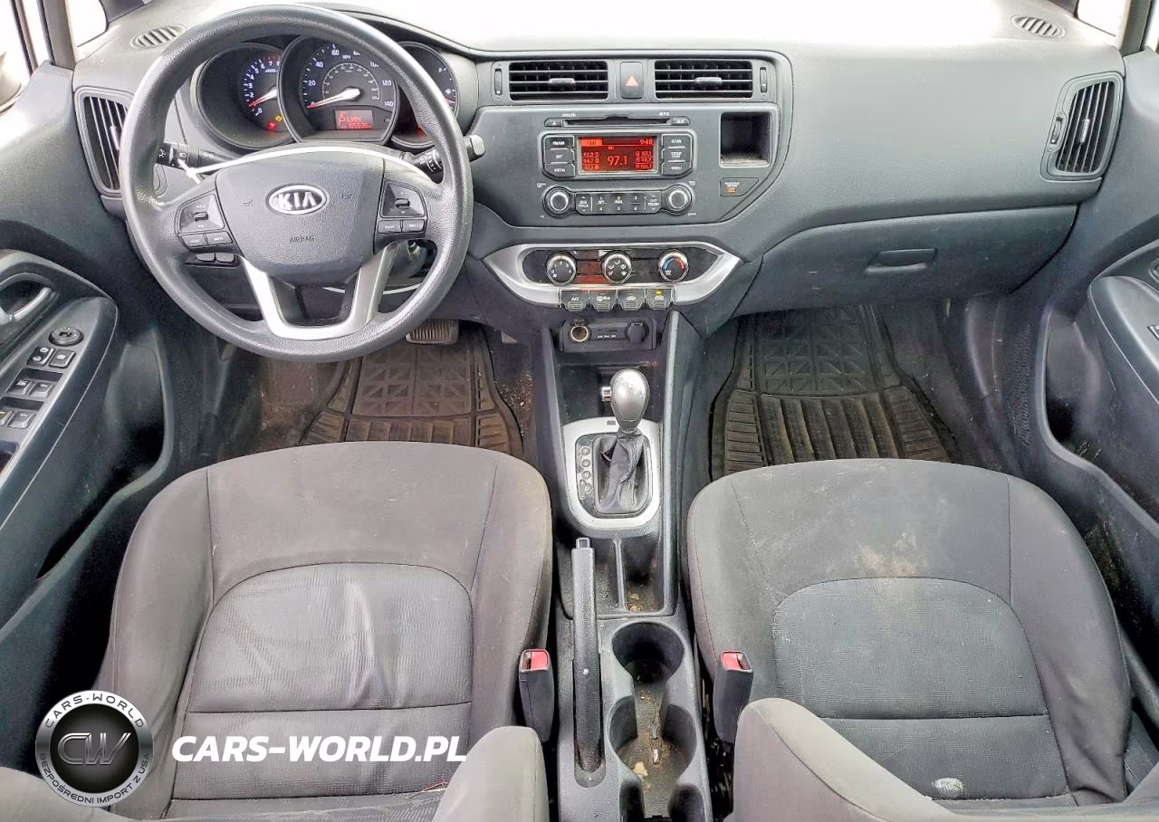 2012 Kia Rio Lx VIN:KNADM5A35C6066425 - 8