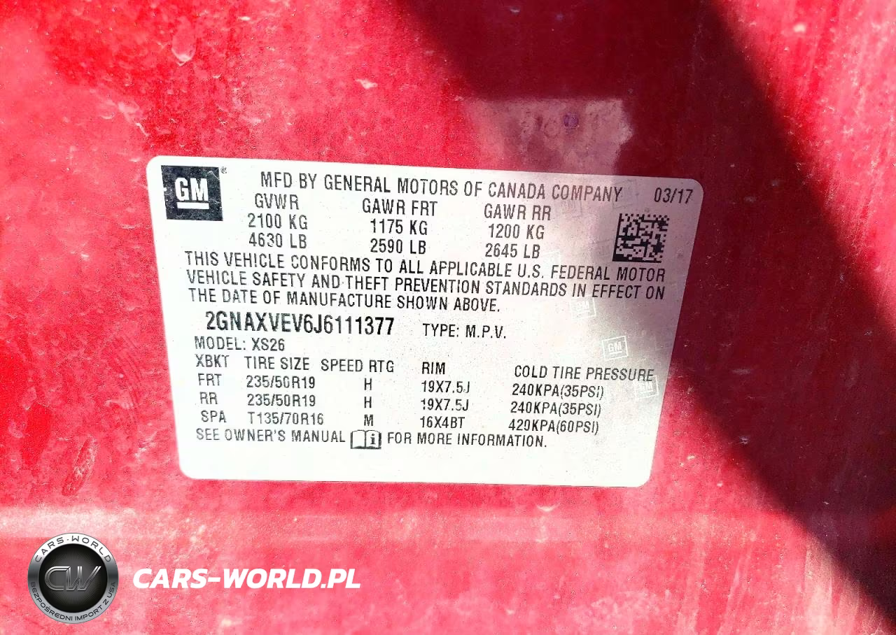 2018 Chevrolet Equinox Premier VIN:2GNAXVEV6J6111377 - 12