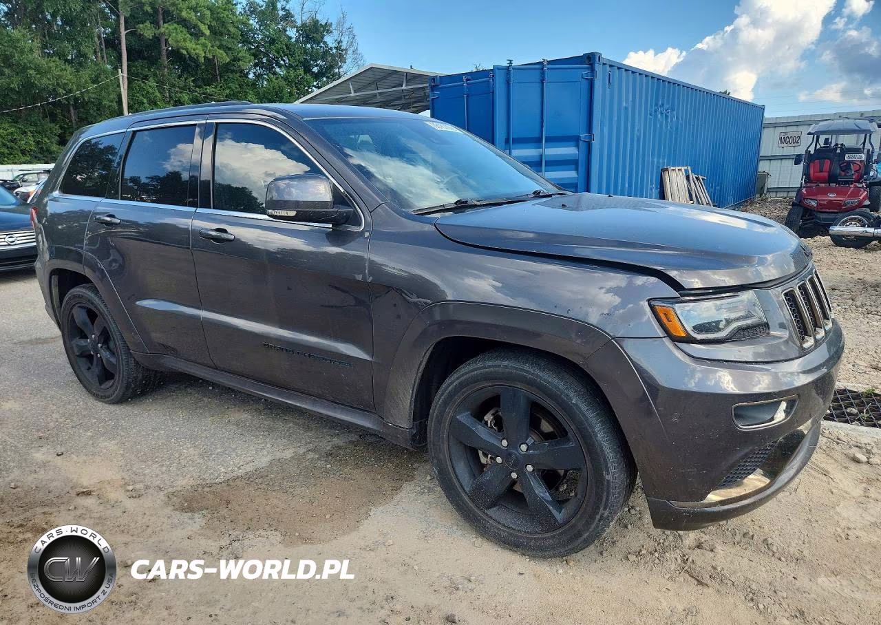 2015 Jeep Grand Cherokee Overland VIN:1C4RJECG5FC144175 - 4