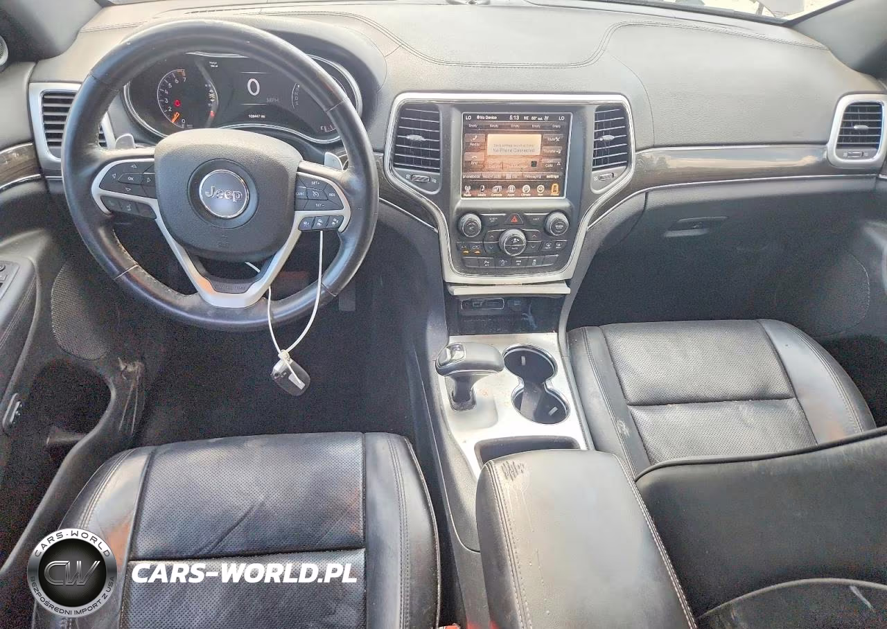 2015 Jeep Grand Cherokee Overland VIN:1C4RJECG5FC144175 - 8