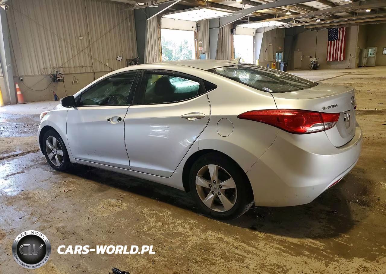 2012 Hyundai Elantra Gls VIN:KMHDH4AE9CU477000 - 2