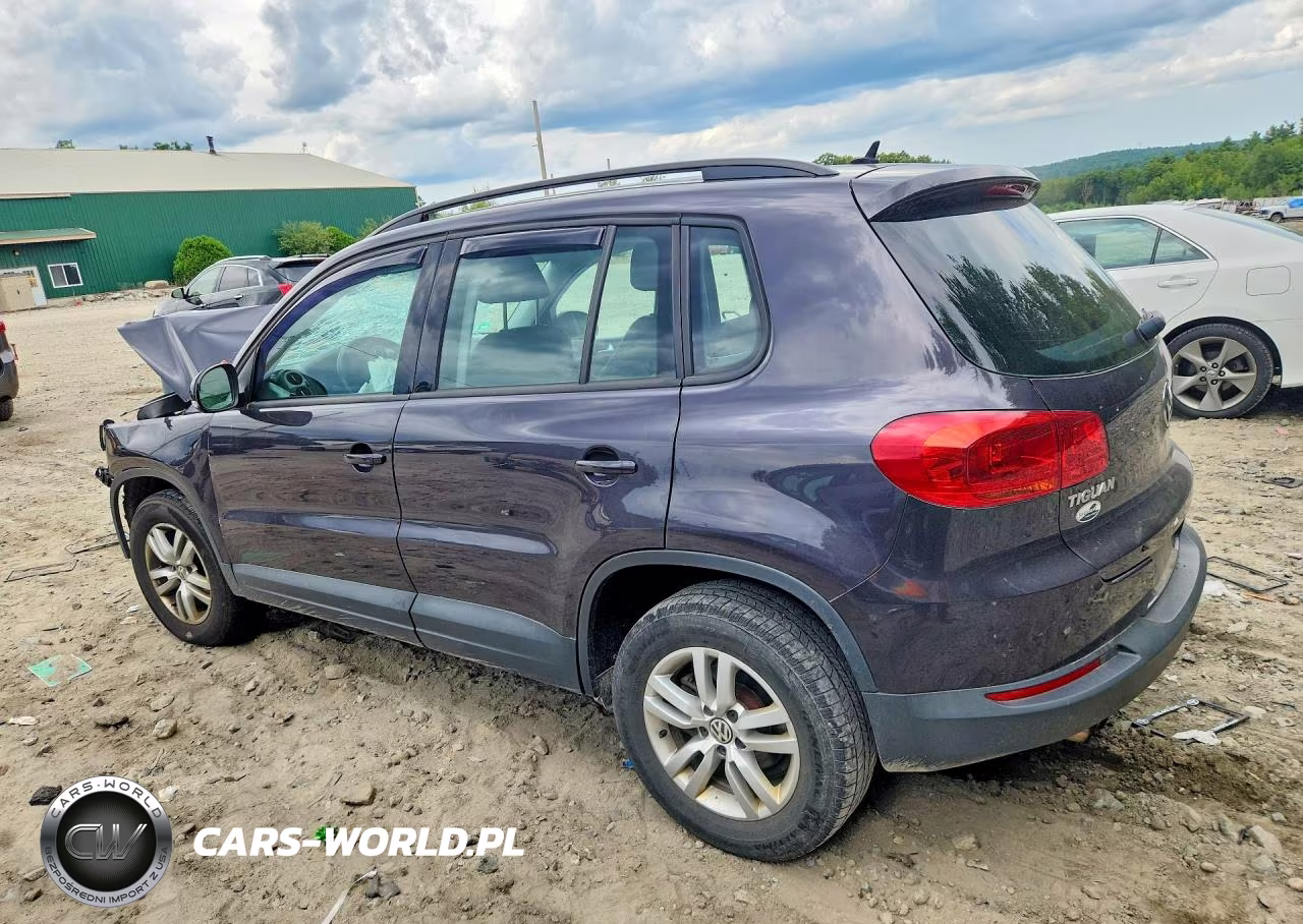 2016 Volkswagen Tiguan S VIN:WVGBV7AX8GW592605 - 2