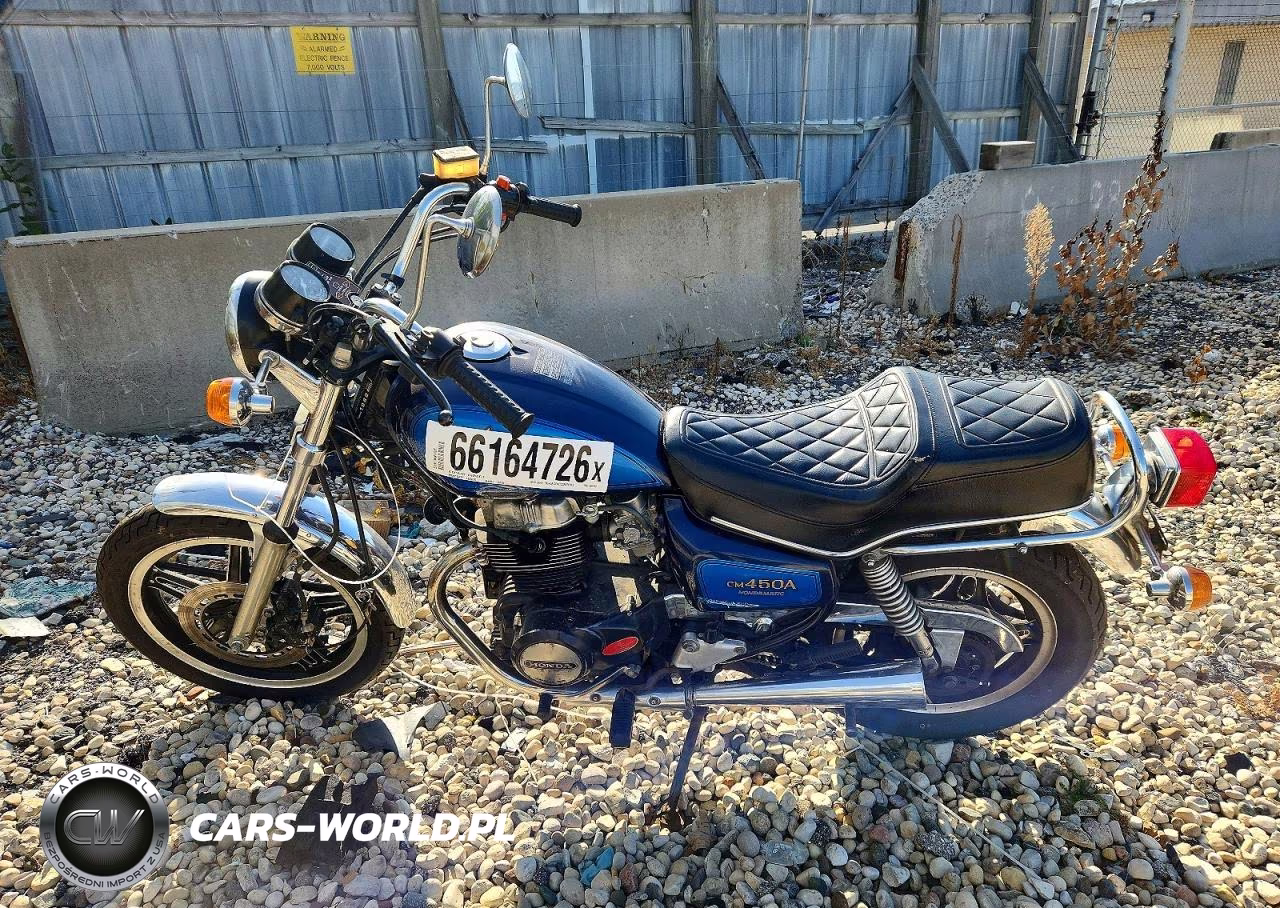1982 Honda Cm450 A VIN:JH2PC0524CM003262 - 3