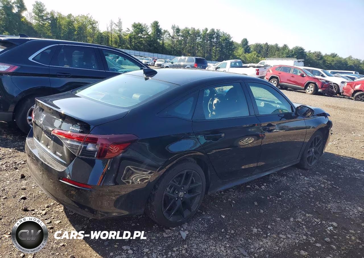 2025 Honda Civic Sport VIN:2HGFE4F84SH333706 - 3