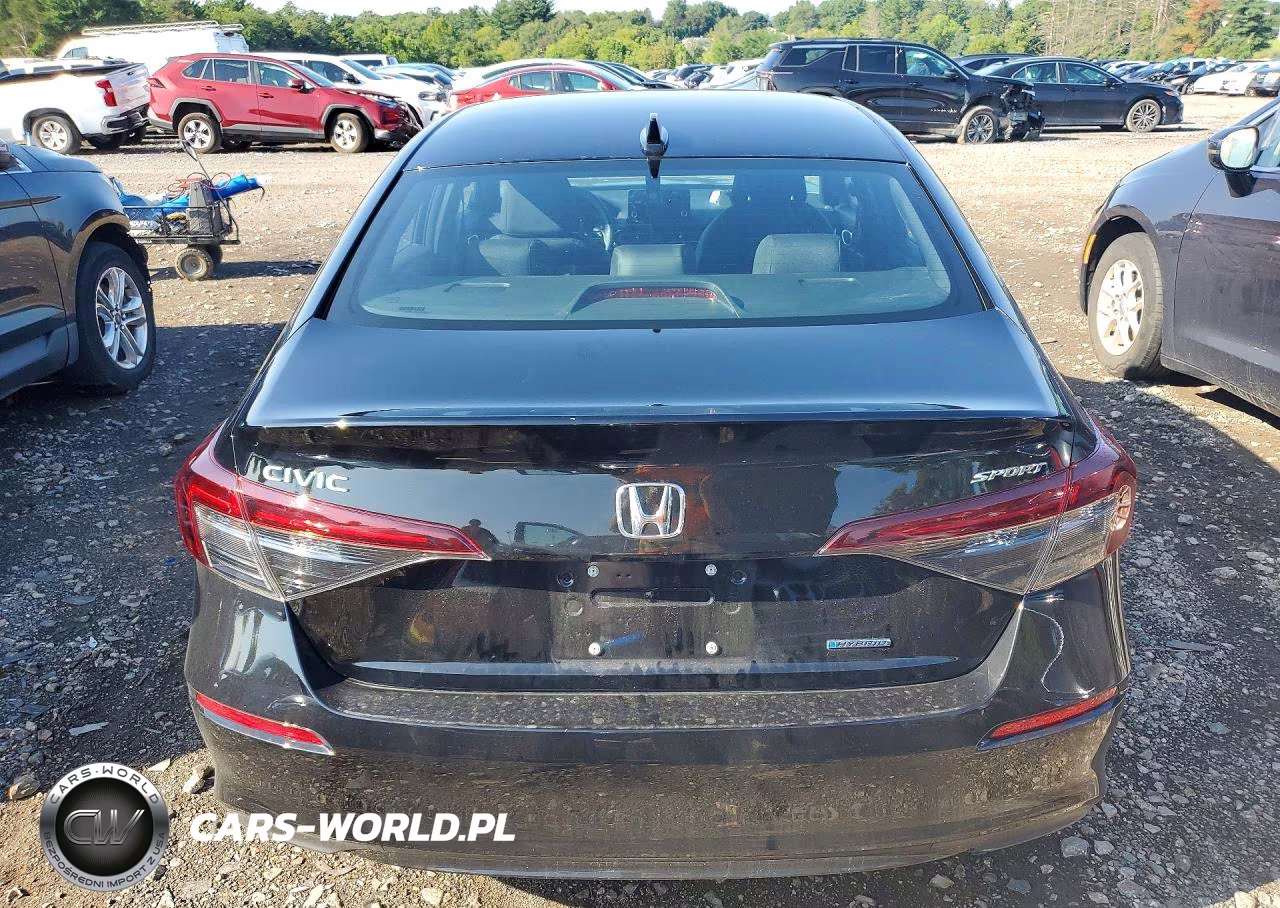 2025 Honda Civic Sport VIN:2HGFE4F84SH333706 - 6