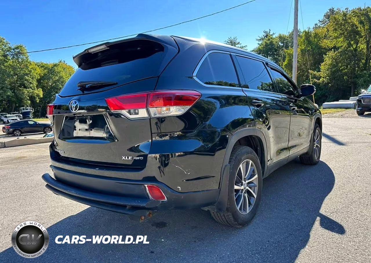 2019 Toyota Highlander Xle VIN:5TDJZRFHXKS606062 - 3