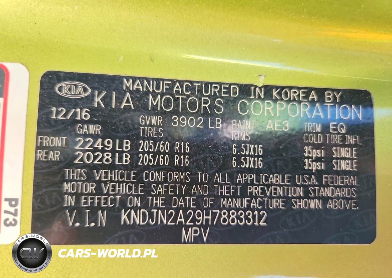 2017 Kia Soul VIN:KNDJN2A29H7883312 - 13