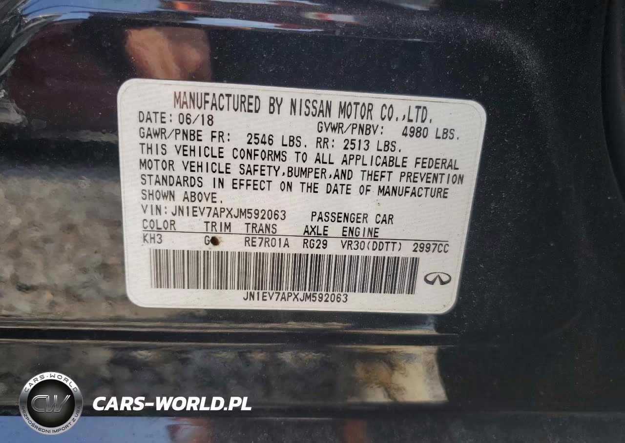 2018 Infiniti Q50 Luxe VIN:JN1EV7APXJM592063 - 12