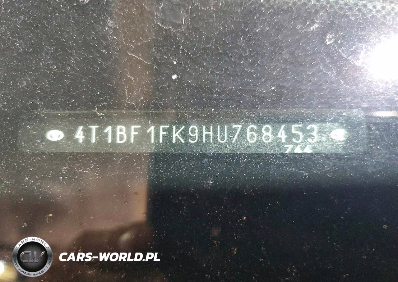 2017 Toyota Camry Se VIN:4T1BF1FK9HU768453 - 12