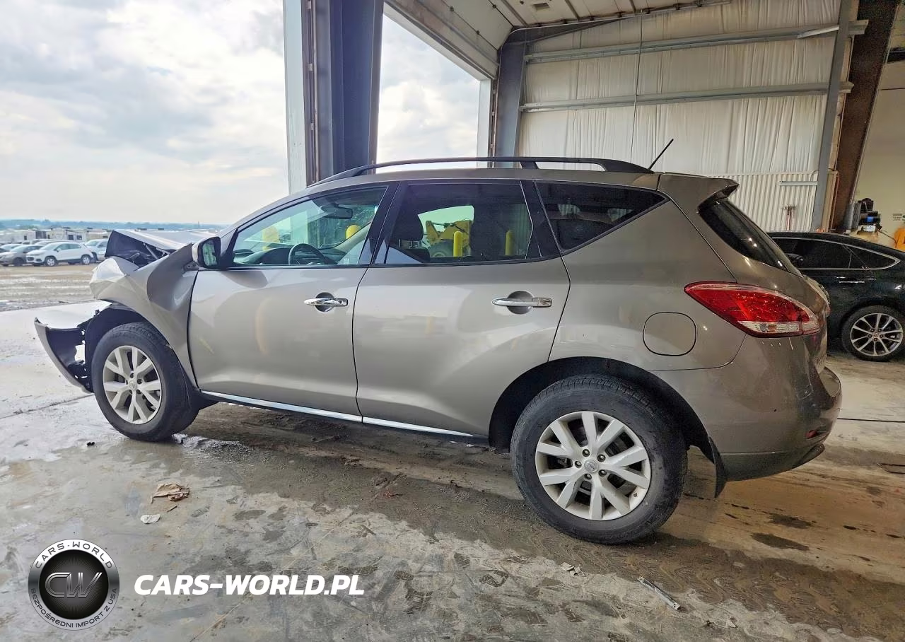 2012 Nissan Murano S VIN:JN8AZ1MW3CW206658 - 2