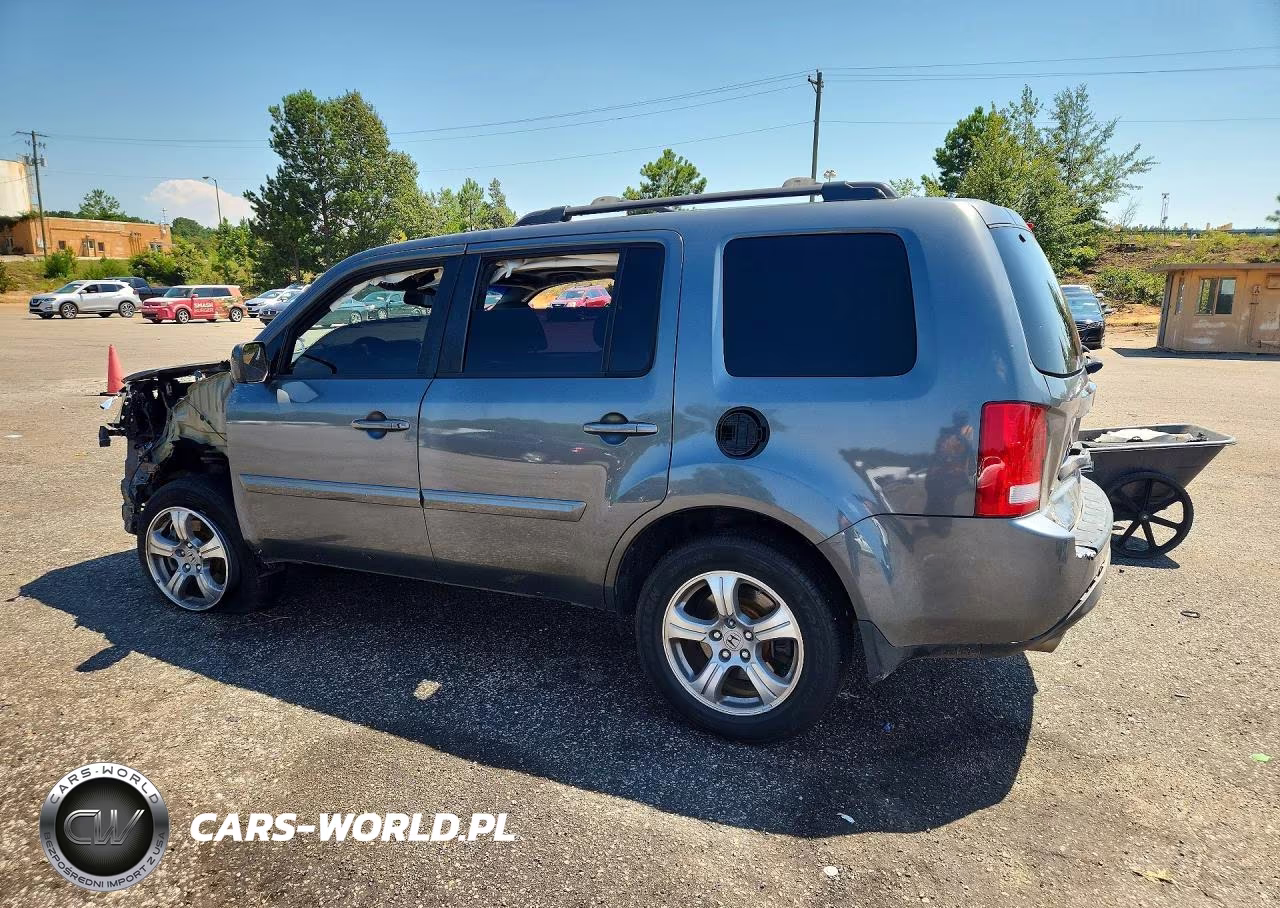 2013 Honda Pilot Exl VIN:5FNYF3H59DB001416 - 2