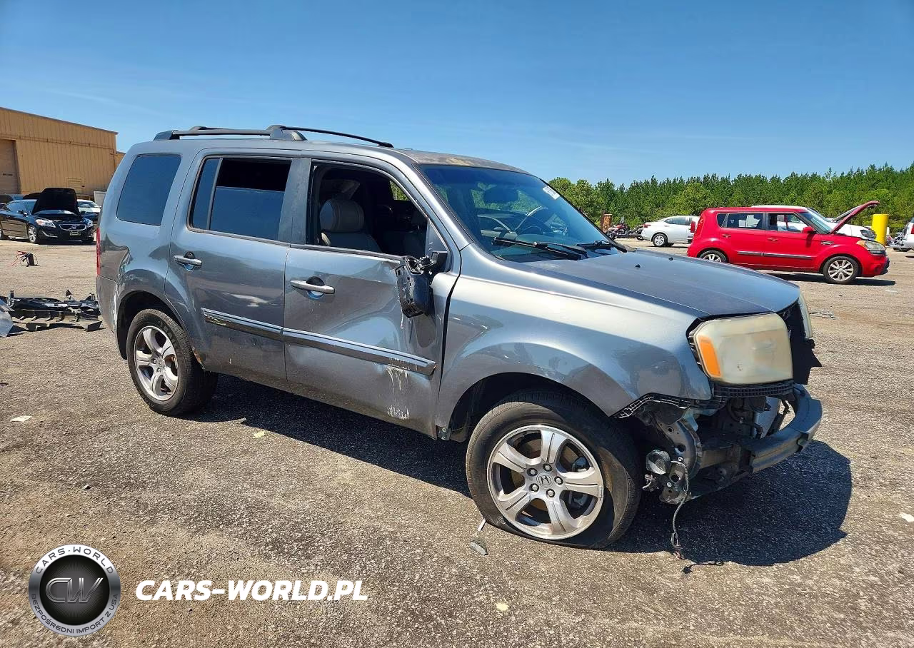 2013 Honda Pilot Exl VIN:5FNYF3H59DB001416 - 4