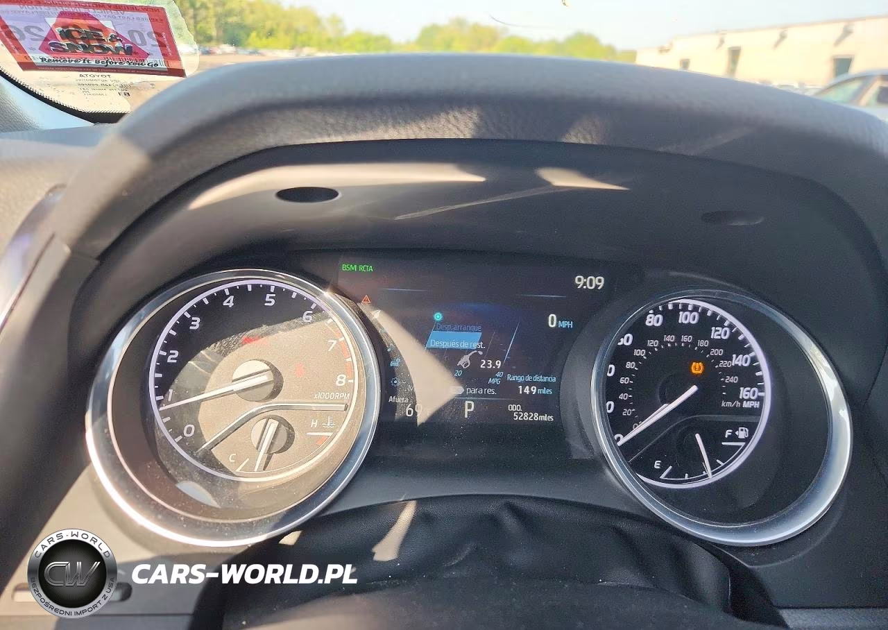 2019 Toyota Camry Xle VIN:4T1B11HK6KU296764 - 9