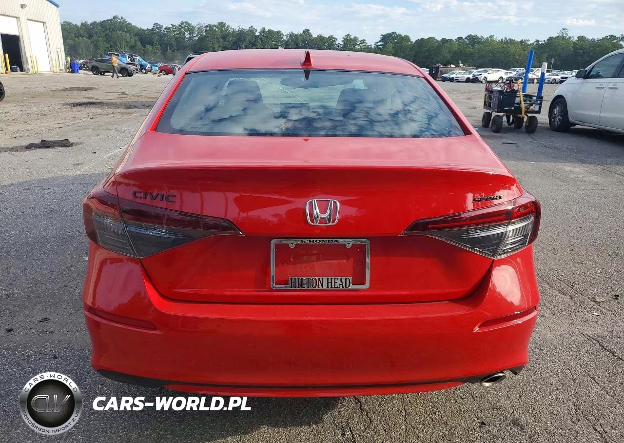 2026 Honda Civic Sport VIN:2HGFE2F55TH529956 - 6