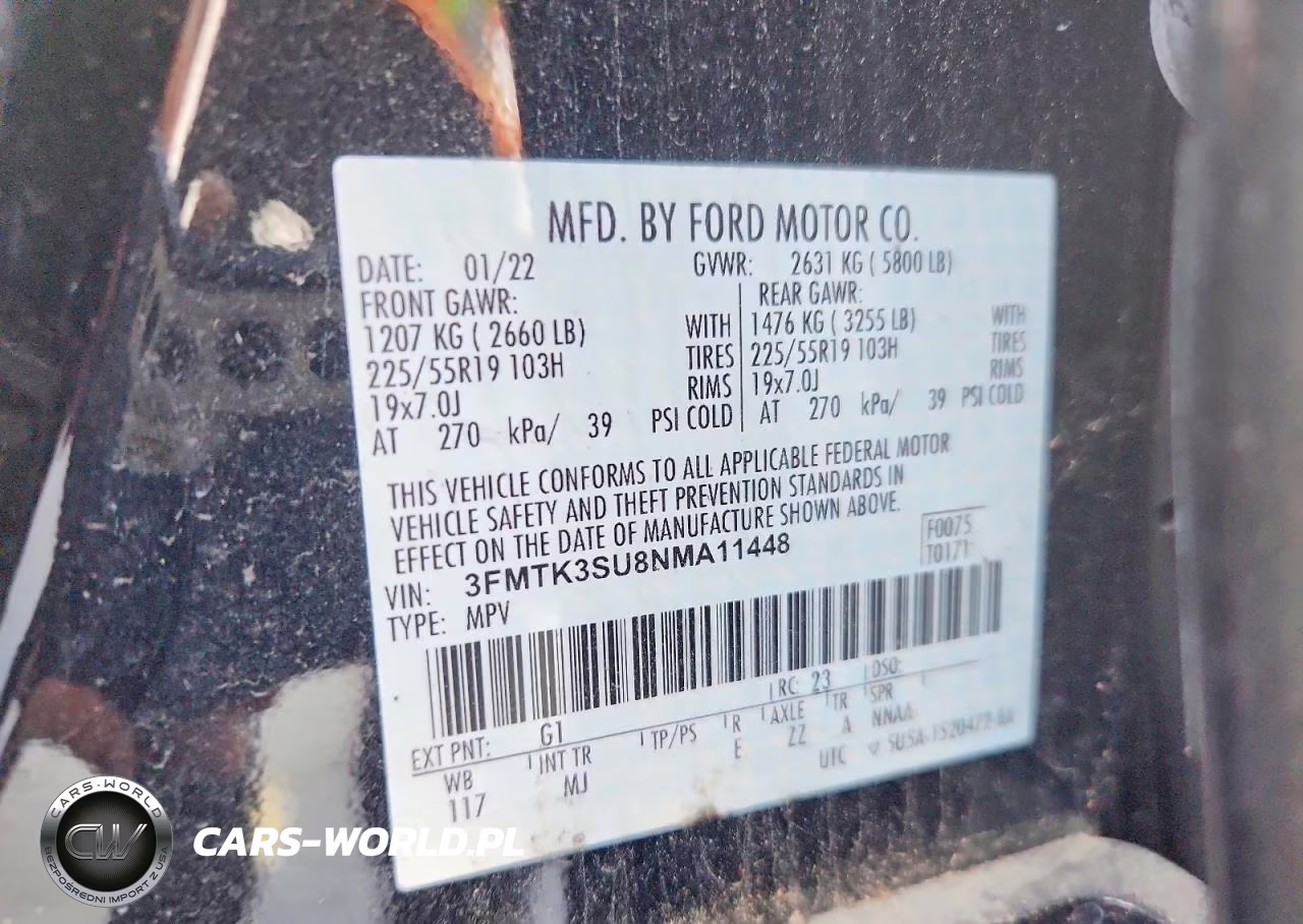 2022 Ford Mustang Mach-E Premium VIN:3FMTK3SU8NMA11448 - 13