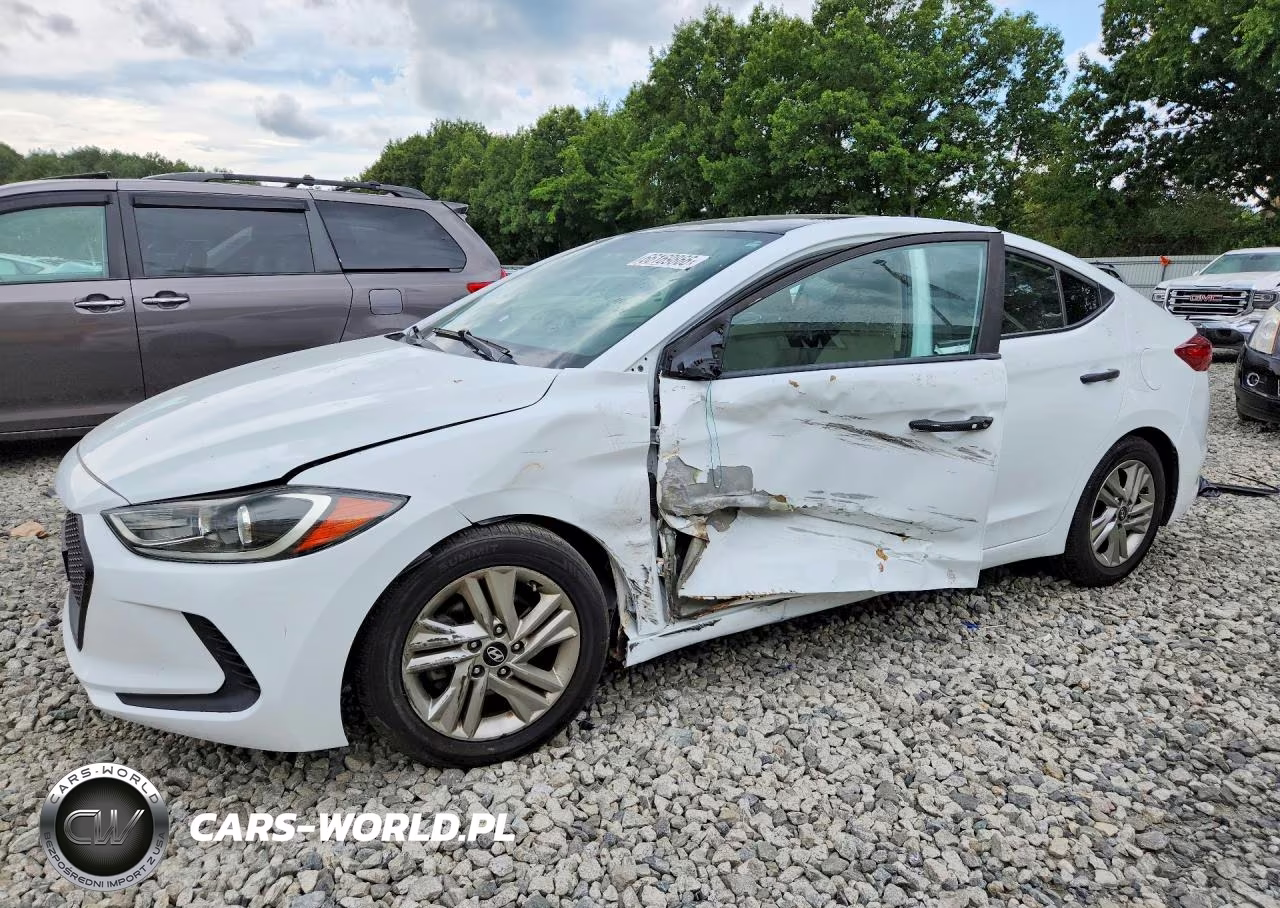2018 Hyundai Elantra Sel VIN:5NPD84LF8JH344276 - 1