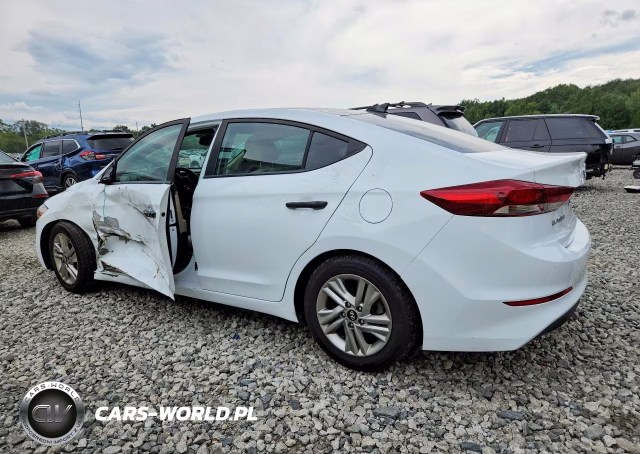 2018 Hyundai Elantra Sel VIN:5NPD84LF8JH344276 - 2