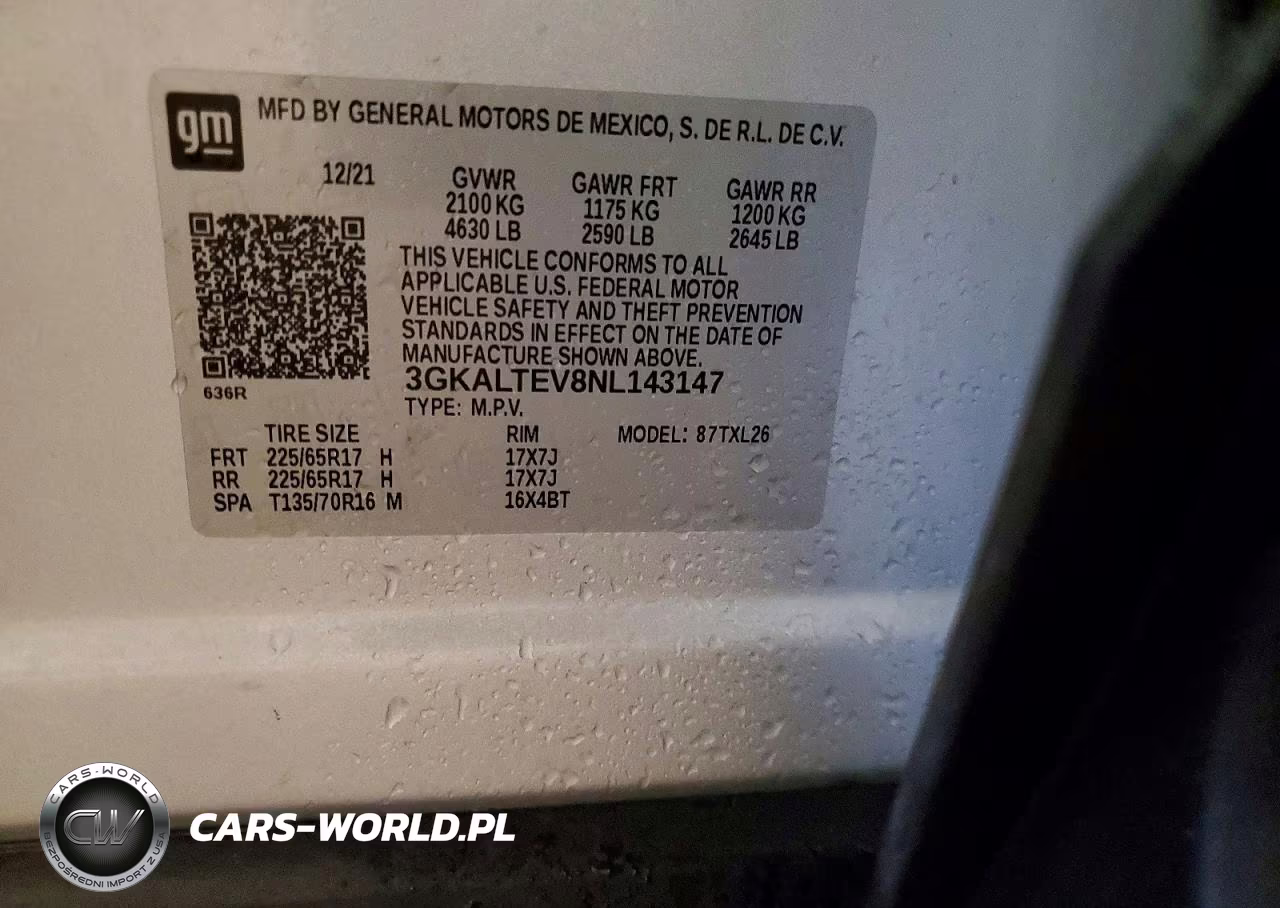 2022 GMC Terrain Sle VIN:3GKALTEV8NL143147 - 13