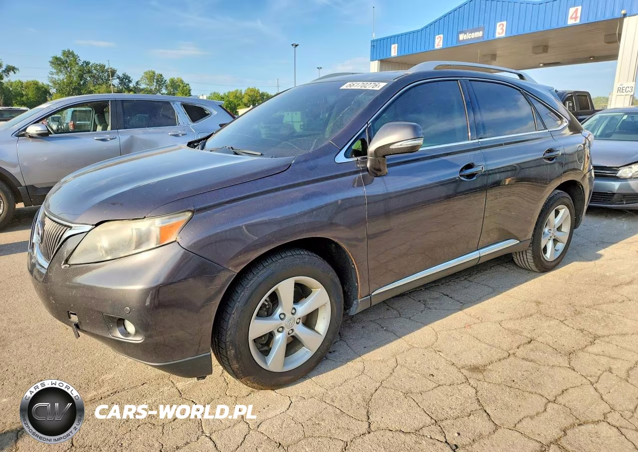 2010 Lexus Rx 350 VIN:2T2BK1BA9AC040952 - 1