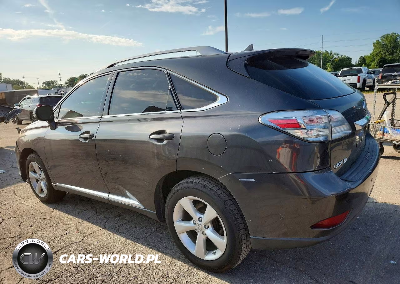 2010 Lexus Rx 350 VIN:2T2BK1BA9AC040952 - 2