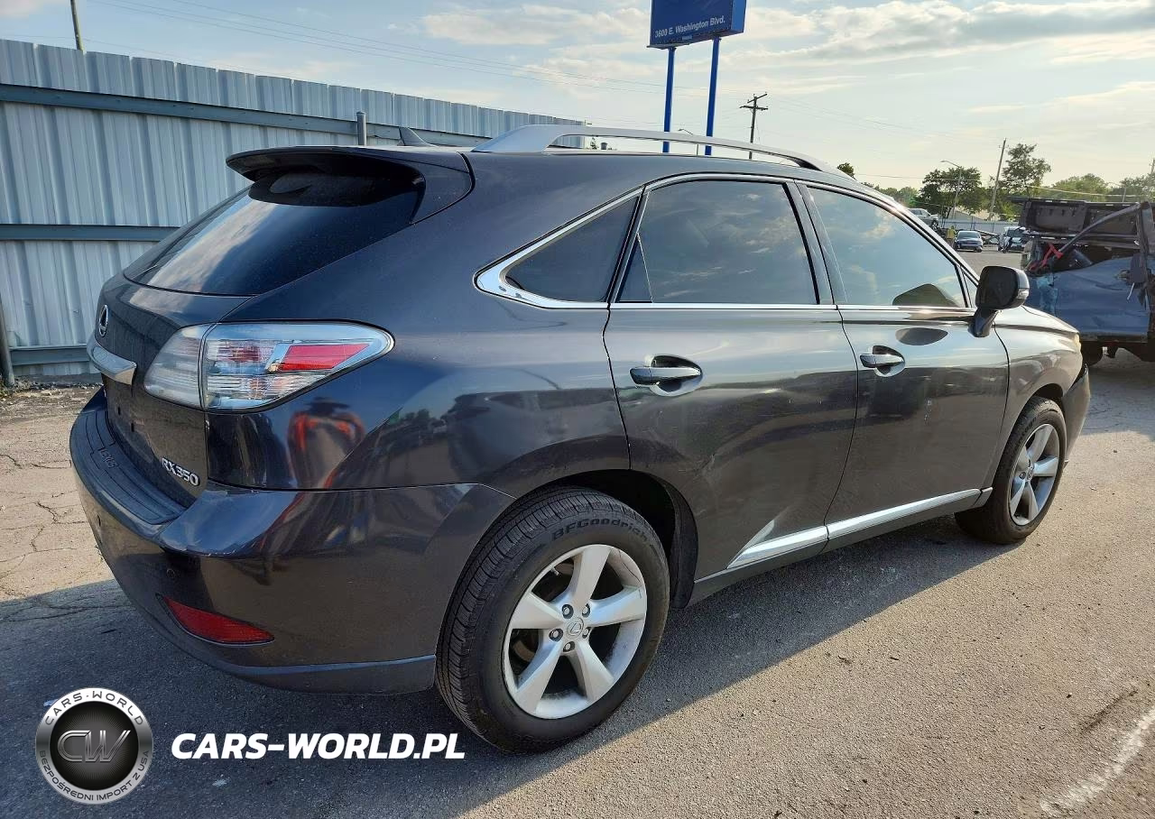 2010 Lexus Rx 350 VIN:2T2BK1BA9AC040952 - 3