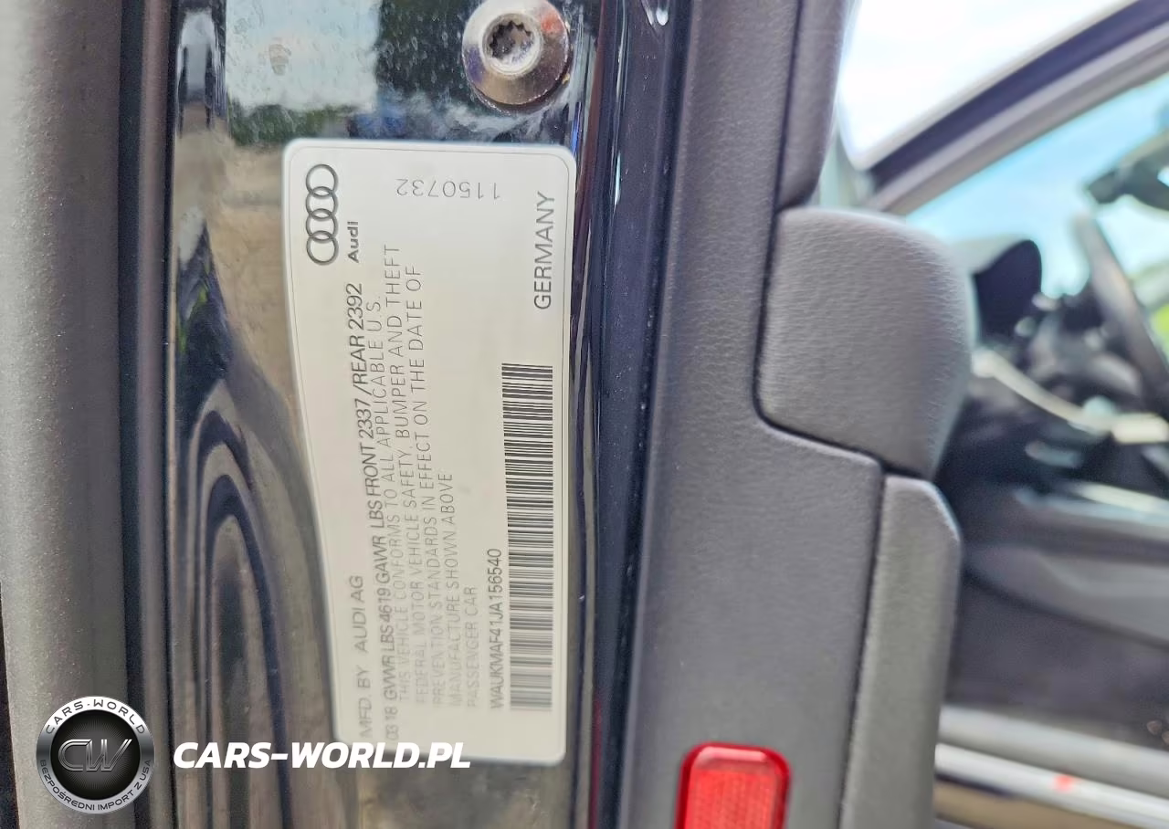 2018 Audi A4 Premium VIN:WAUKMAF41JA156540 - 12