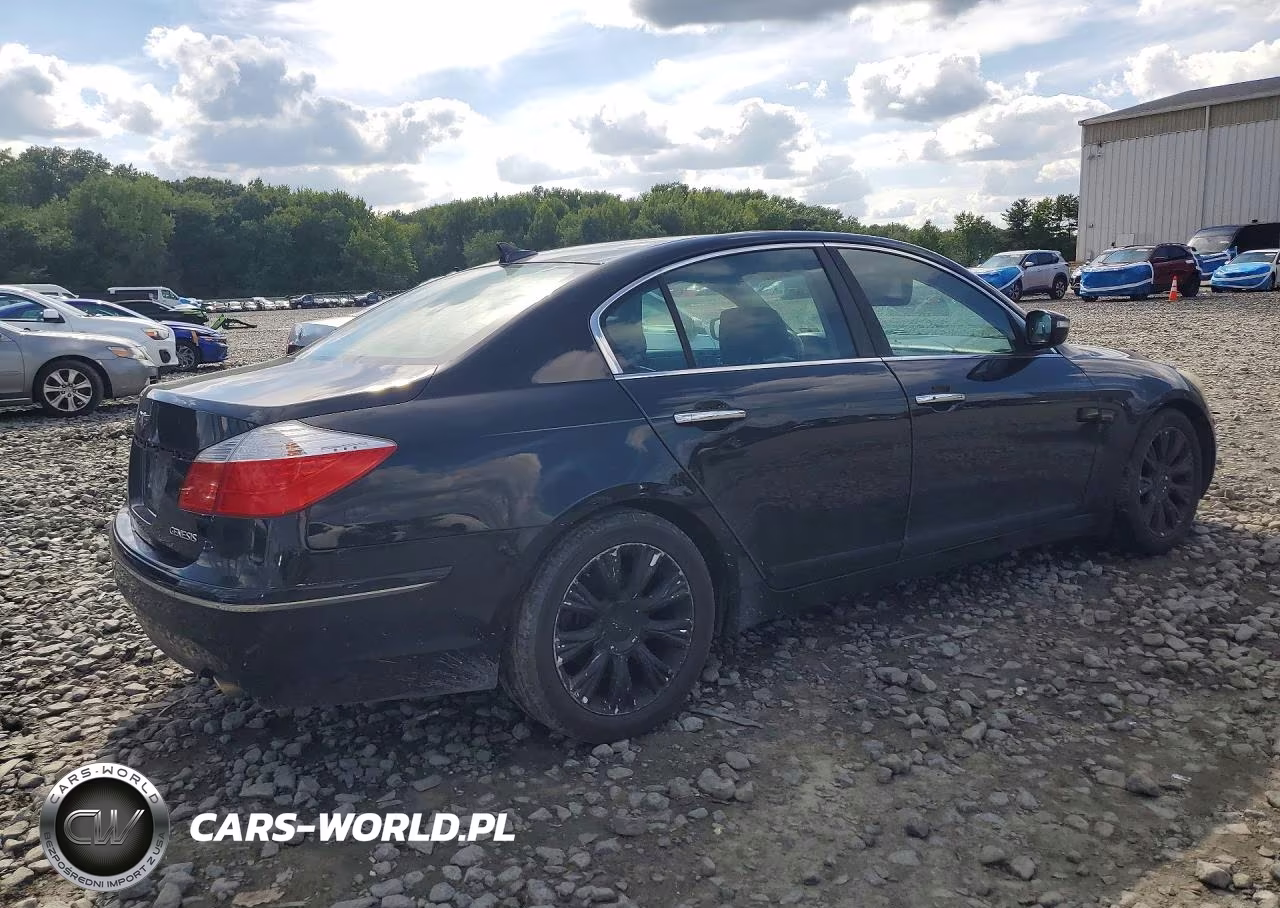 2009 Hyundai Genesis 3.8L VIN:KMHGC46E99U020118 - 3
