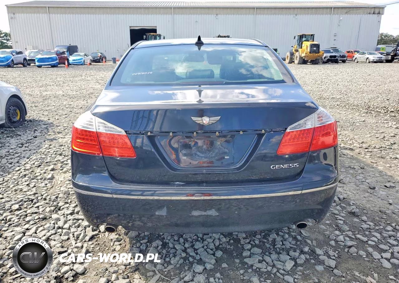 2009 Hyundai Genesis 3.8L VIN:KMHGC46E99U020118 - 6
