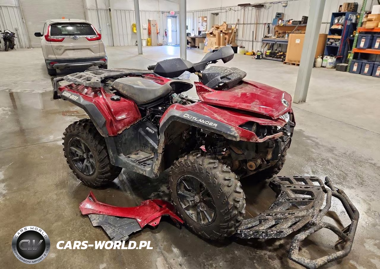2019 Can-Am Outlander 850 Atv VIN:3JBLKAU41KJ001804 - 1