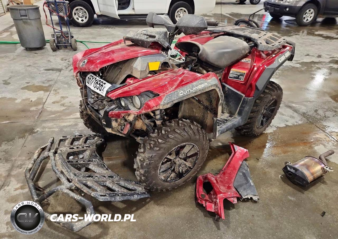 2019 Can-Am Outlander 850 Atv VIN:3JBLKAU41KJ001804 - 2