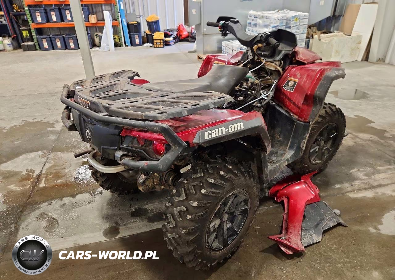 2019 Can-Am Outlander 850 Atv VIN:3JBLKAU41KJ001804 - 4