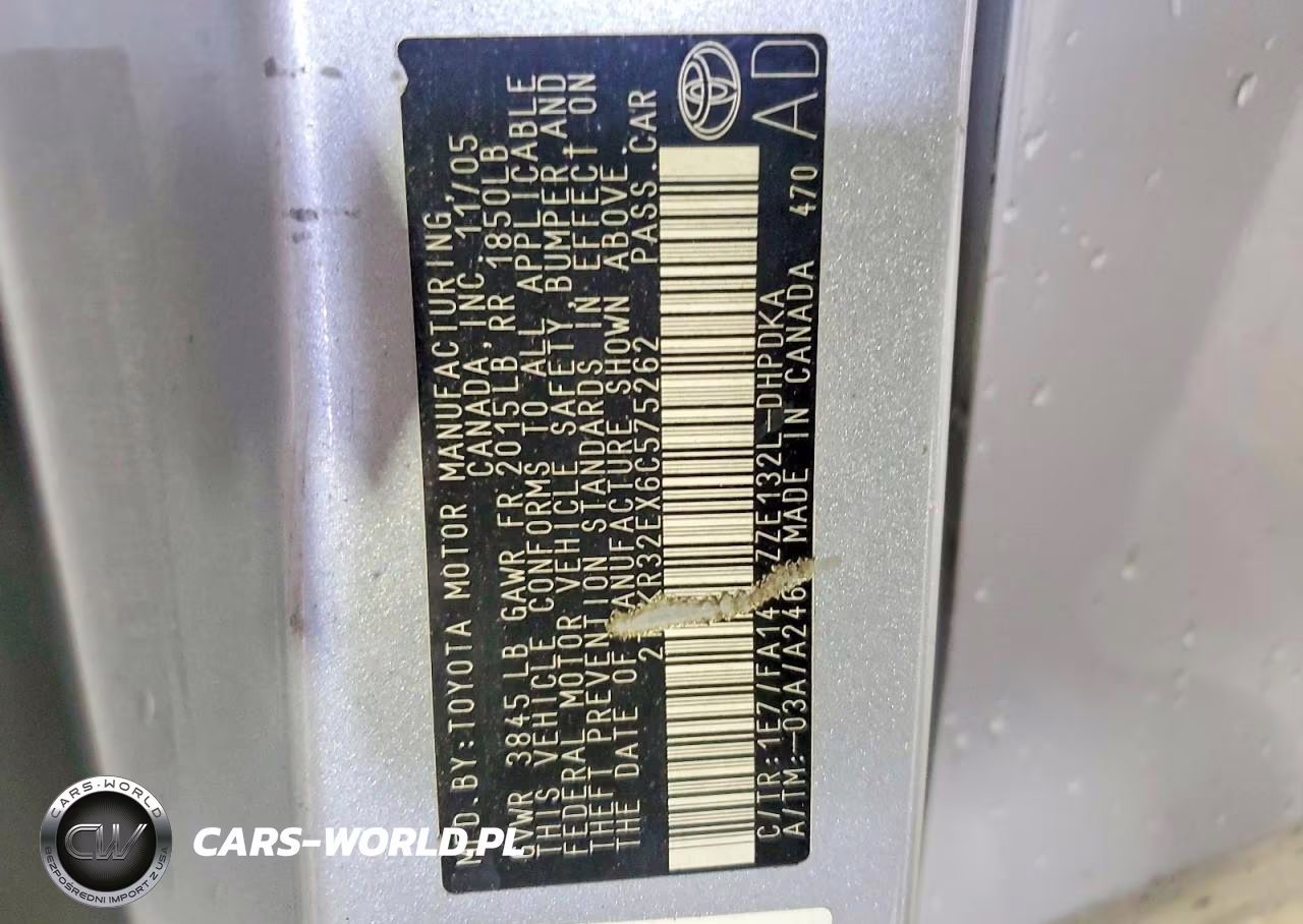 2006 Toyota Matrix Base VIN:2T1KR32EX6C575262 - 12