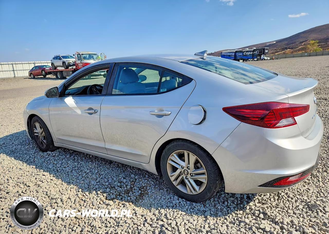 2019 Hyundai Elantra Sel VIN:5NPD84LF3KH460180 - 2