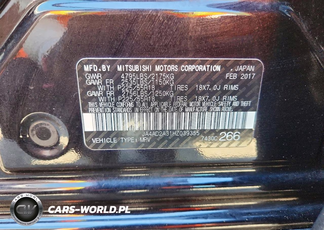 2017 Mitsubishi Outlander Es VIN:JA4AD2A31HZ039355 - 13