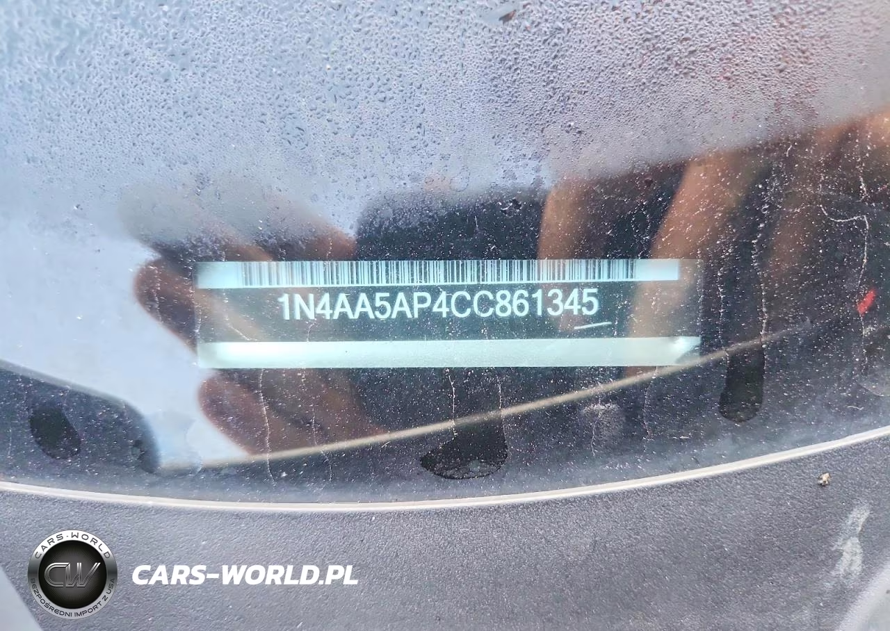 2012 Nissan Maxima 3.5 S VIN:1N4AA5AP4CC861345 - 12