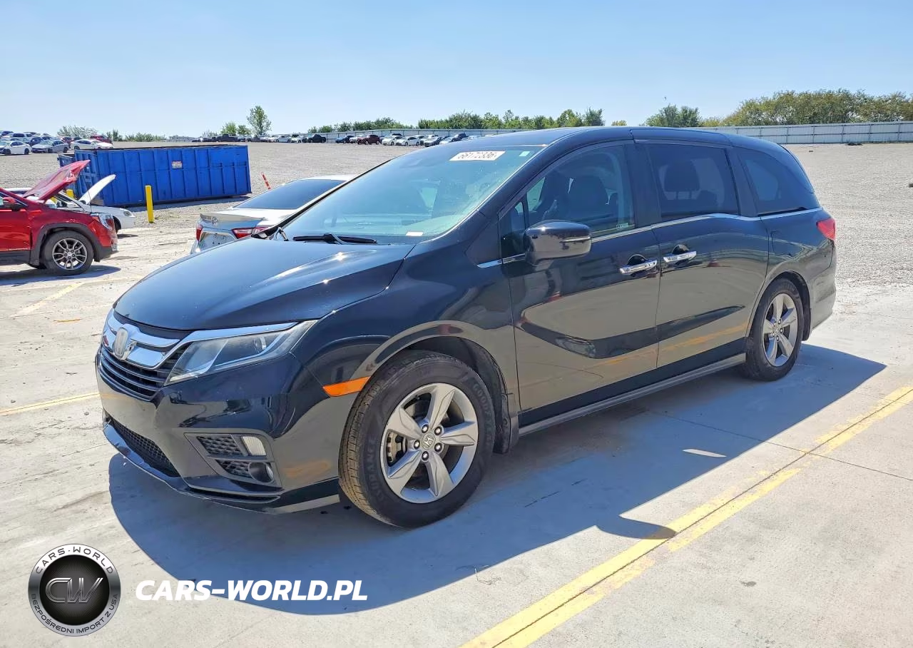 2019 Honda Odyssey Exl VIN:5FNRL6H72KB003425 - 1