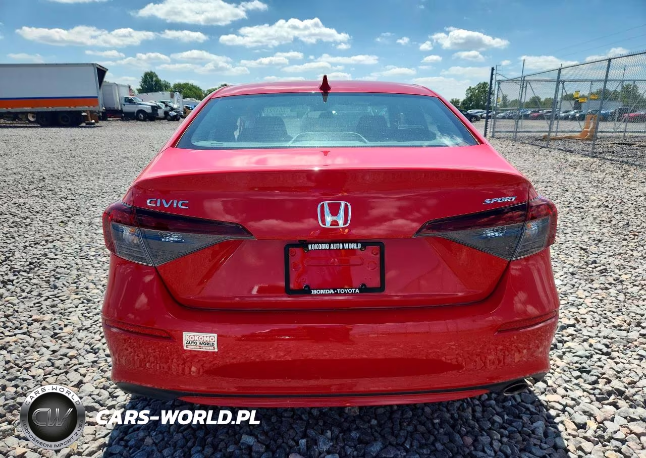 2025 Honda Civic Sport VIN:2HGFE2F53SH517979 - 6