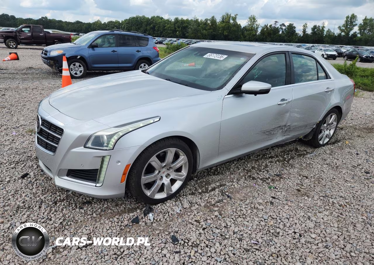 2014 Cadillac Cts Premium Collection VIN:1G6AT5S31E0177585 - 1