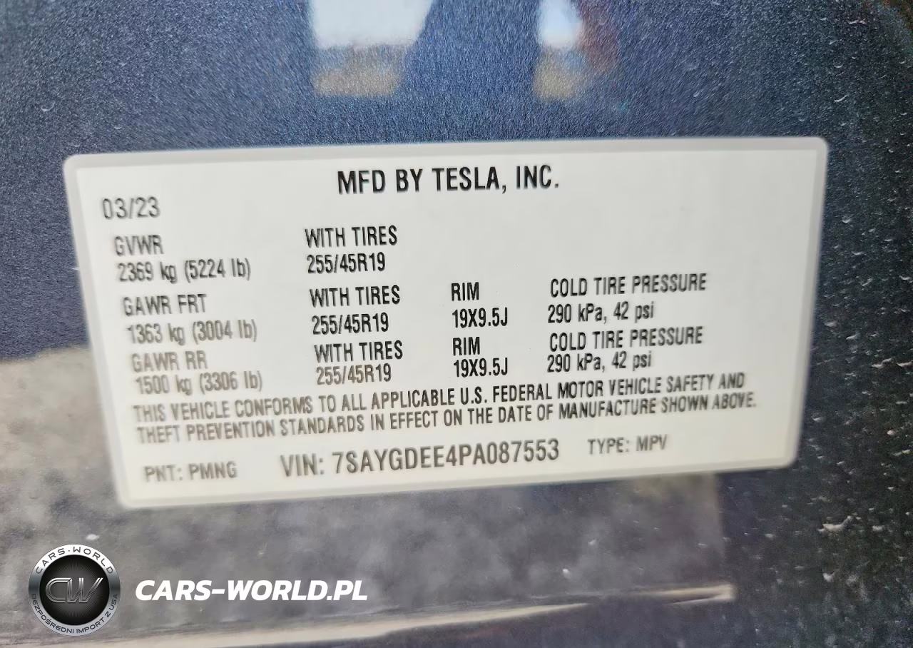 2023 Tesla Model Y VIN:7SAYGDEE4PA087553 - 13