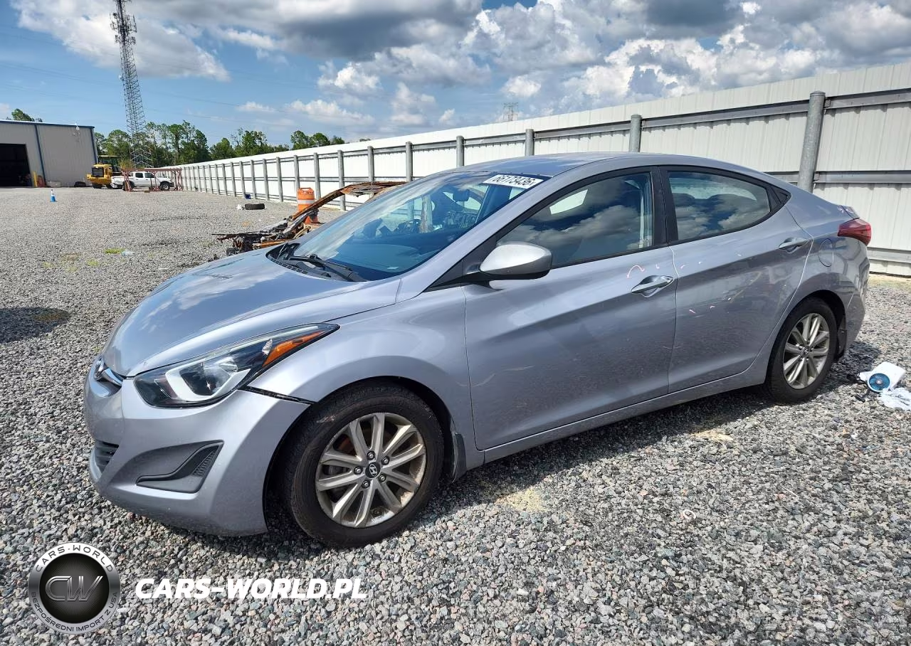 2016 Hyundai Elantra Se VIN:5NPDH4AE5GH665713 - 1