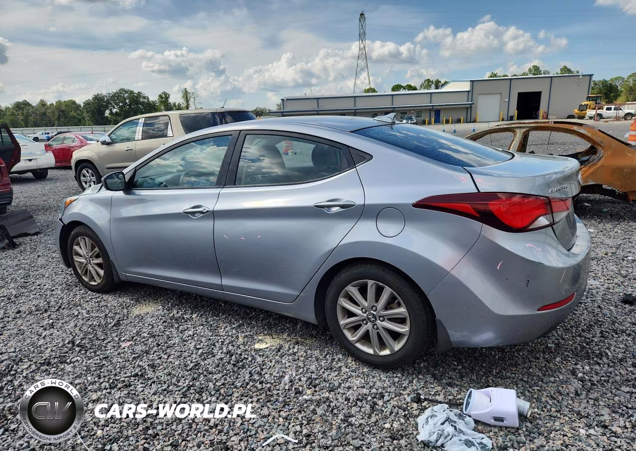 2016 Hyundai Elantra Se VIN:5NPDH4AE5GH665713 - 2