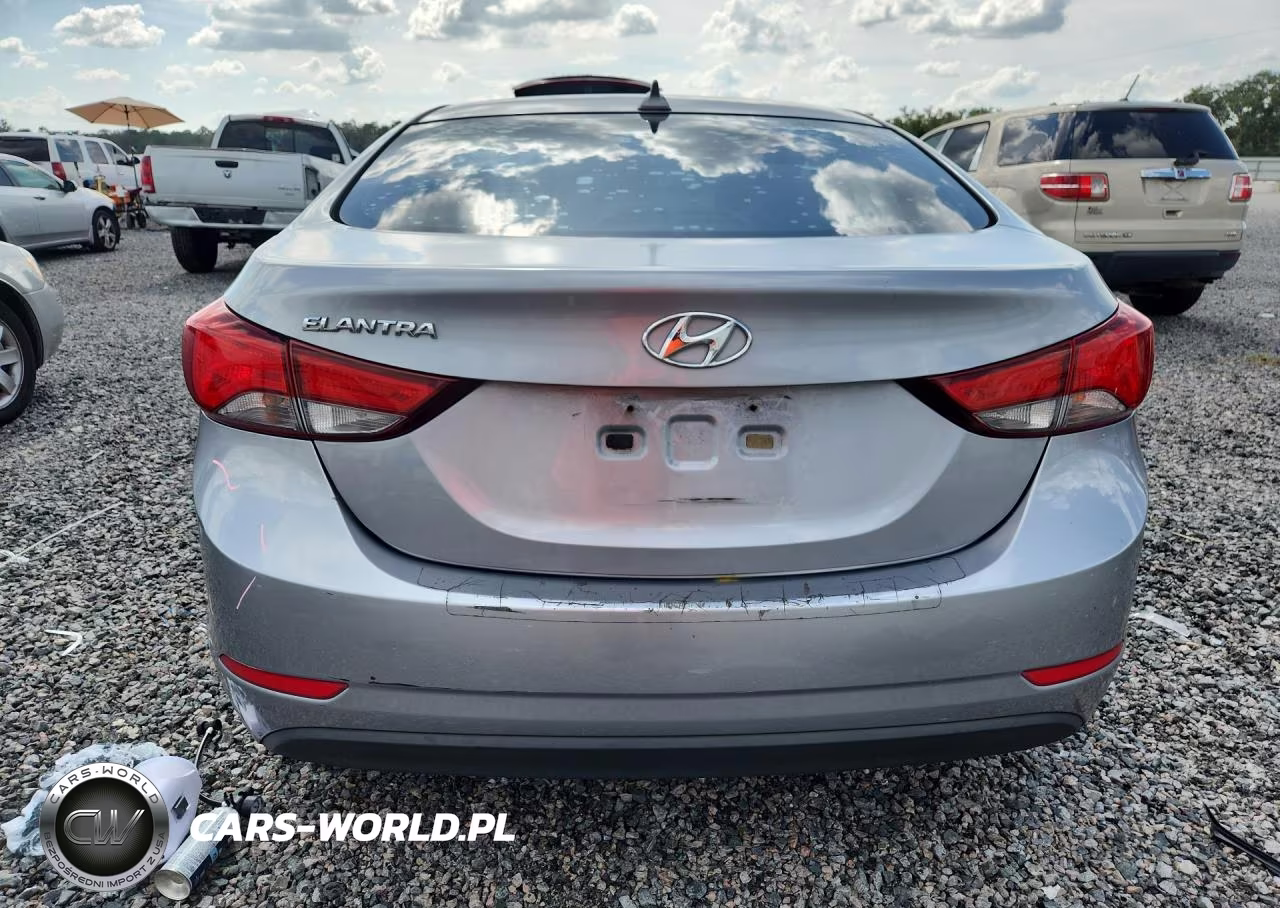 2016 Hyundai Elantra Se VIN:5NPDH4AE5GH665713 - 6